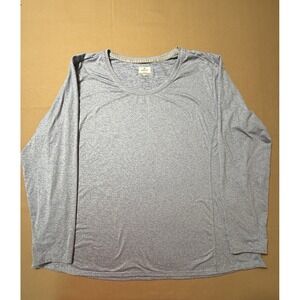 Ridgecut‎ Toughwear Women's 2XL Long Sleeve Shirt Gray  Workwear